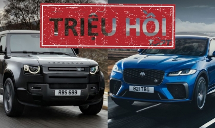 Triệu hồi hàng loạt mẫu xe Jaguar và Land Rover vì nguy cơ hoả hoạn